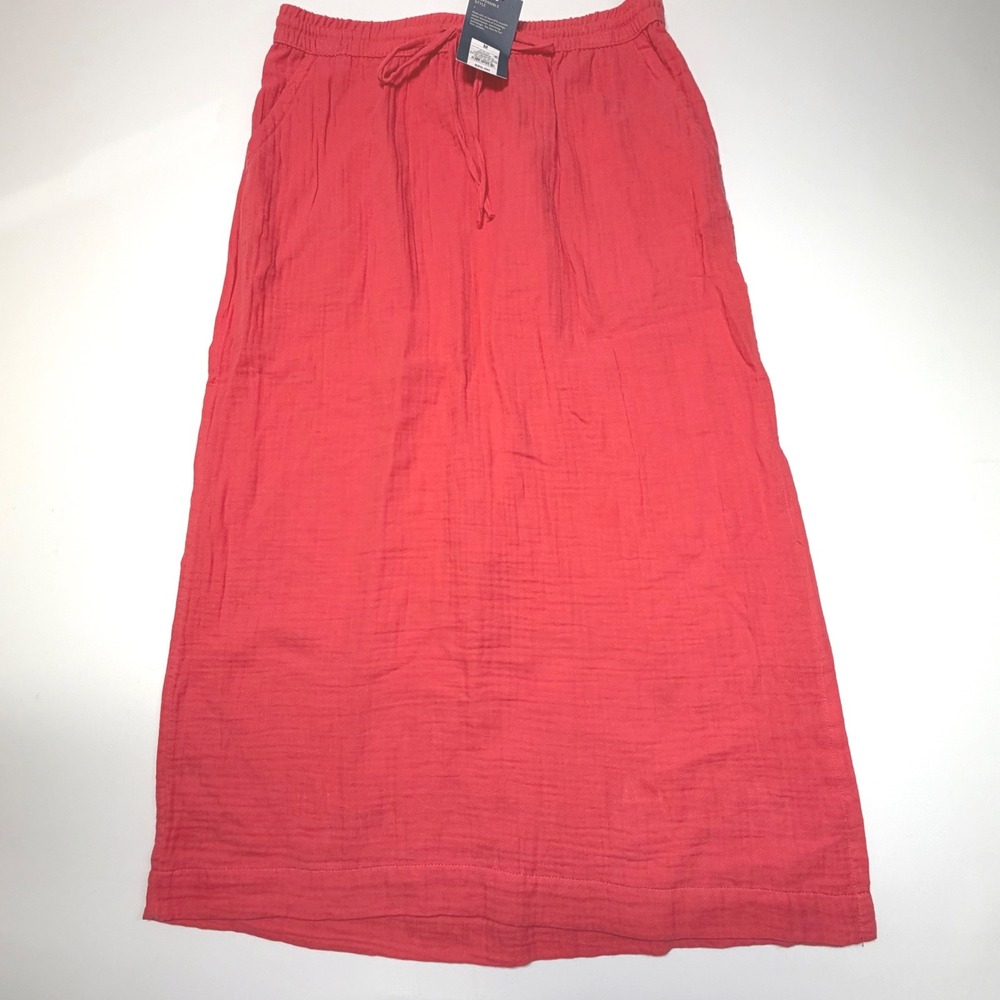 Universal Thread Maxi Skirt in Coral Red